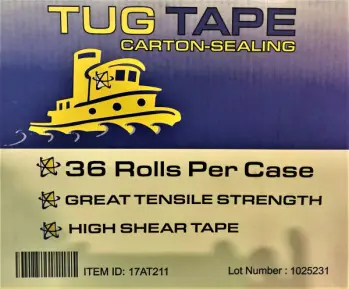 Tug Carton Sealing Tape